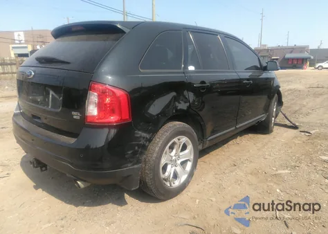 2014 Ford Edge Sel из США, поврежденный, VIN 2FMDK4JC0EBB61705